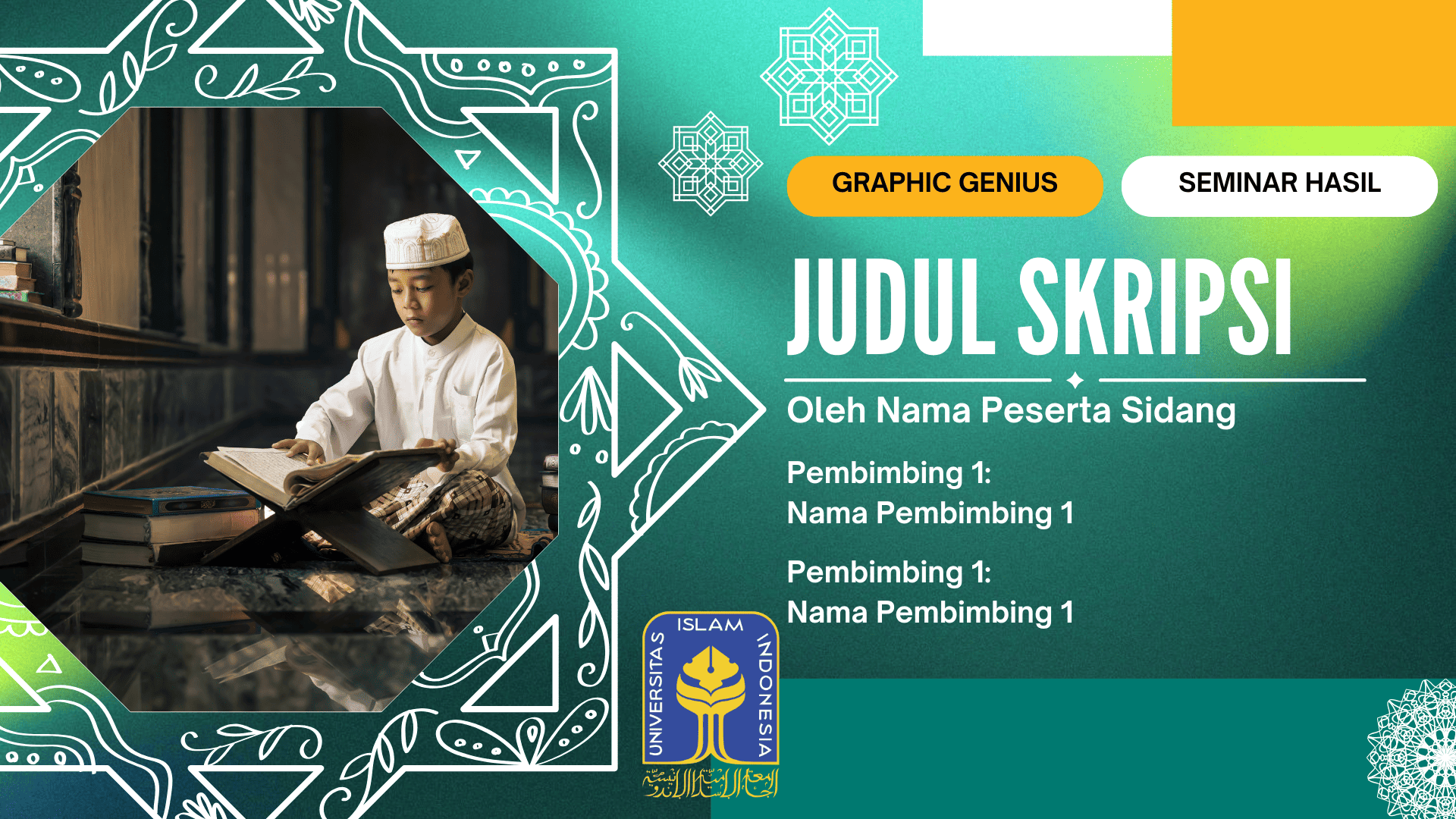 Pendidikan Islam 001 - 18 Slide